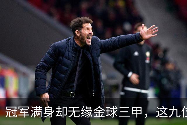 冠军满身却无缘金球三甲，这九位球星的生涯太可惜