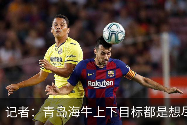 记者：青岛海牛上下目标都是想尽快打回来，今年外援吃了大亏
